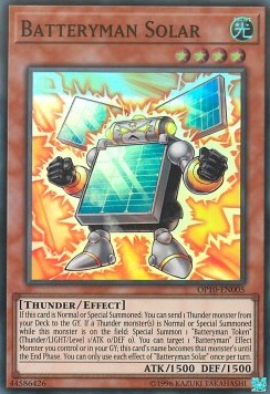 Batteryman Solar [OP10-EN005] Super Rare | Odin's Place