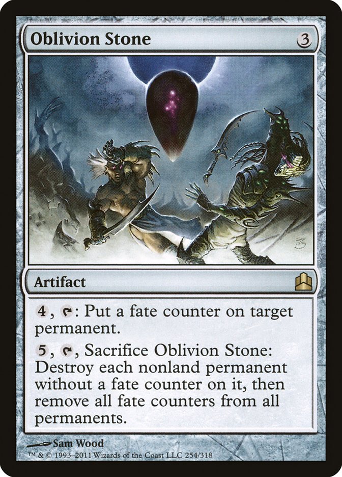 Oblivion Stone (254) [Commander 2011] | Odin's Place
