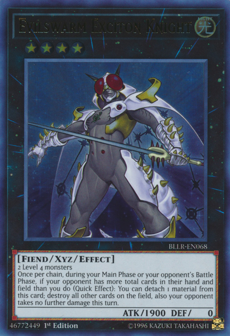 Evilswarm Exciton Knight [BLLR-EN068] Ultra Rare | Odin's Place