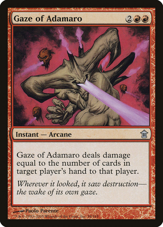 Gaze of Adamaro (98) [Saviors of Kamigawa] | Odin's Place