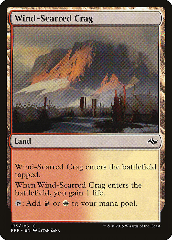 Wind-Scarred Crag (175) [Fate Reforged] | Odin's Place