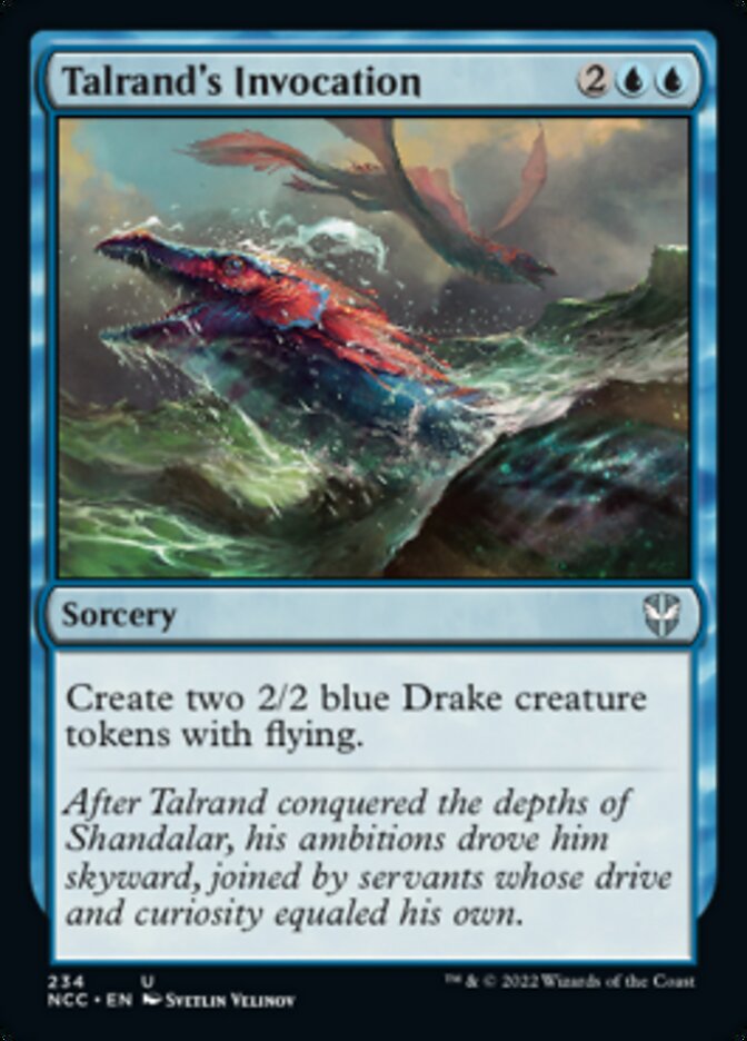 Talrand's Invocation [Streets of New Capenna Commander] | Odin's Place