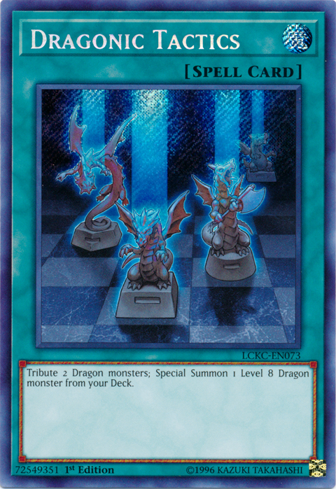 Dragonic Tactics [LCKC-EN073] Secret Rare | Odin's Place