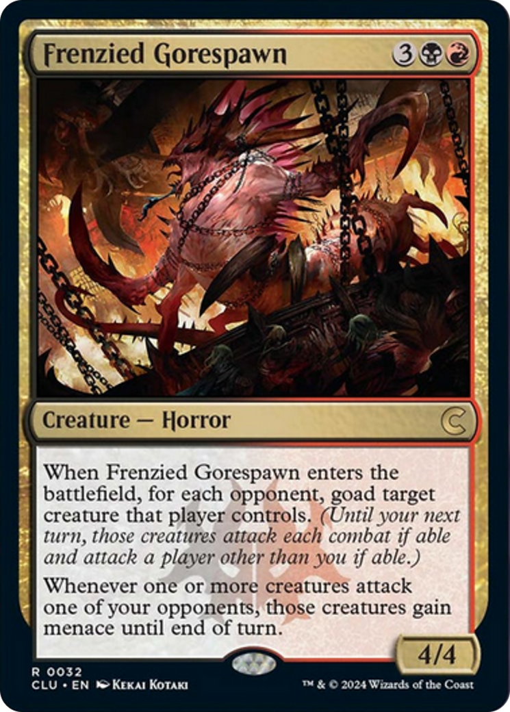 Frenzied Gorespawn [Ravnica: Clue Edition] | Odin's Place