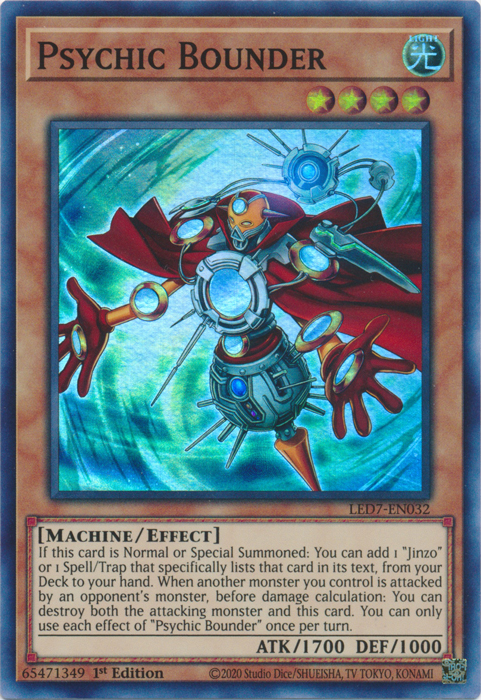 Psychic Bounder [LED7-EN032] Super Rare | Odin's Place
