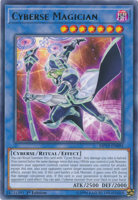 Cyberse Magician [MP19-EN095] Rare | Odin's Place