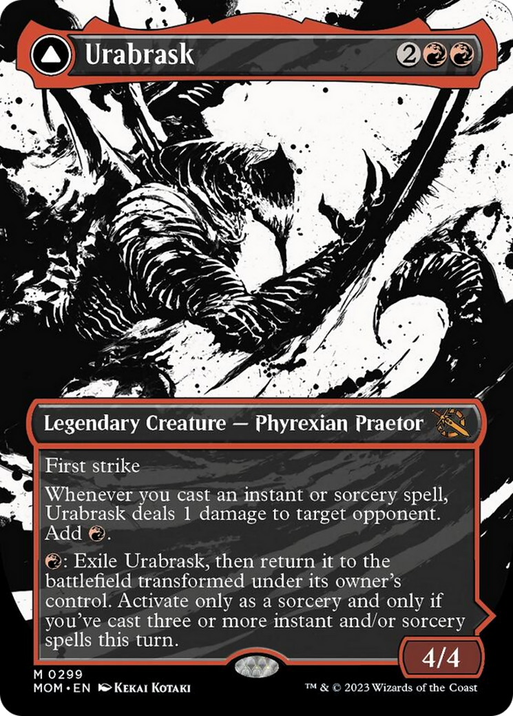 Urabrask // The Great Work (Showcase Planar Booster Fun) [March of the Machine] | Odin's Place