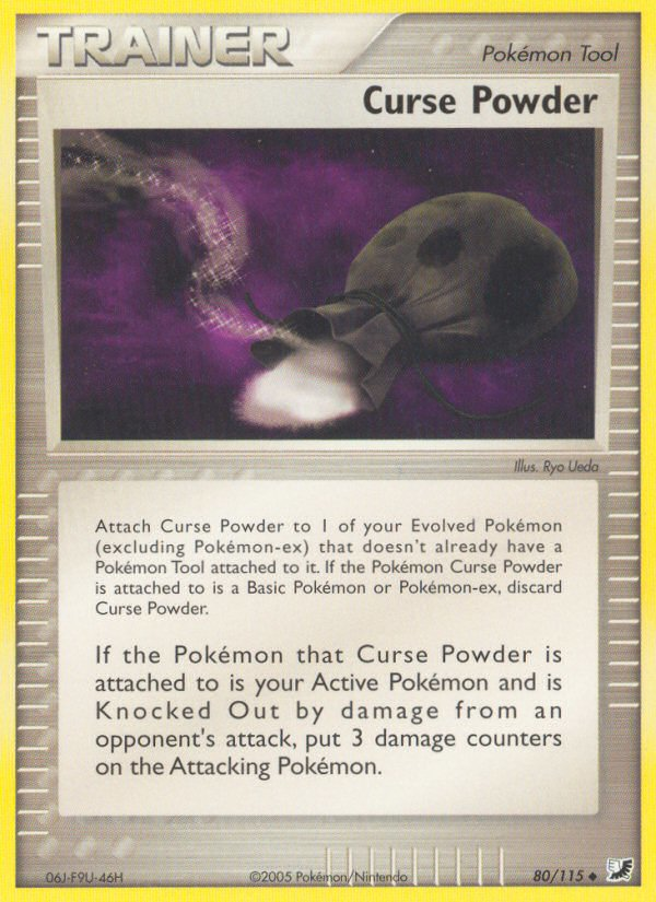 Curse Powder (80/115) [EX: Unseen Forces] | Odin's Place