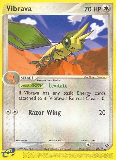 Vibrava (46/97) [EX: Dragon] | Odin's Place