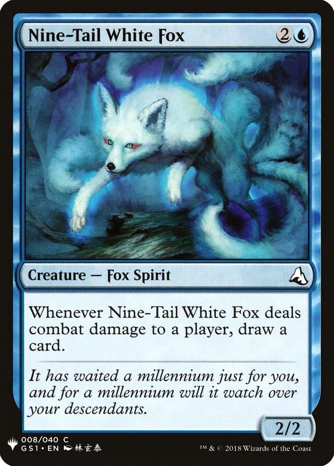 Nine-Tail White Fox [Mystery Booster] | Odin's Place