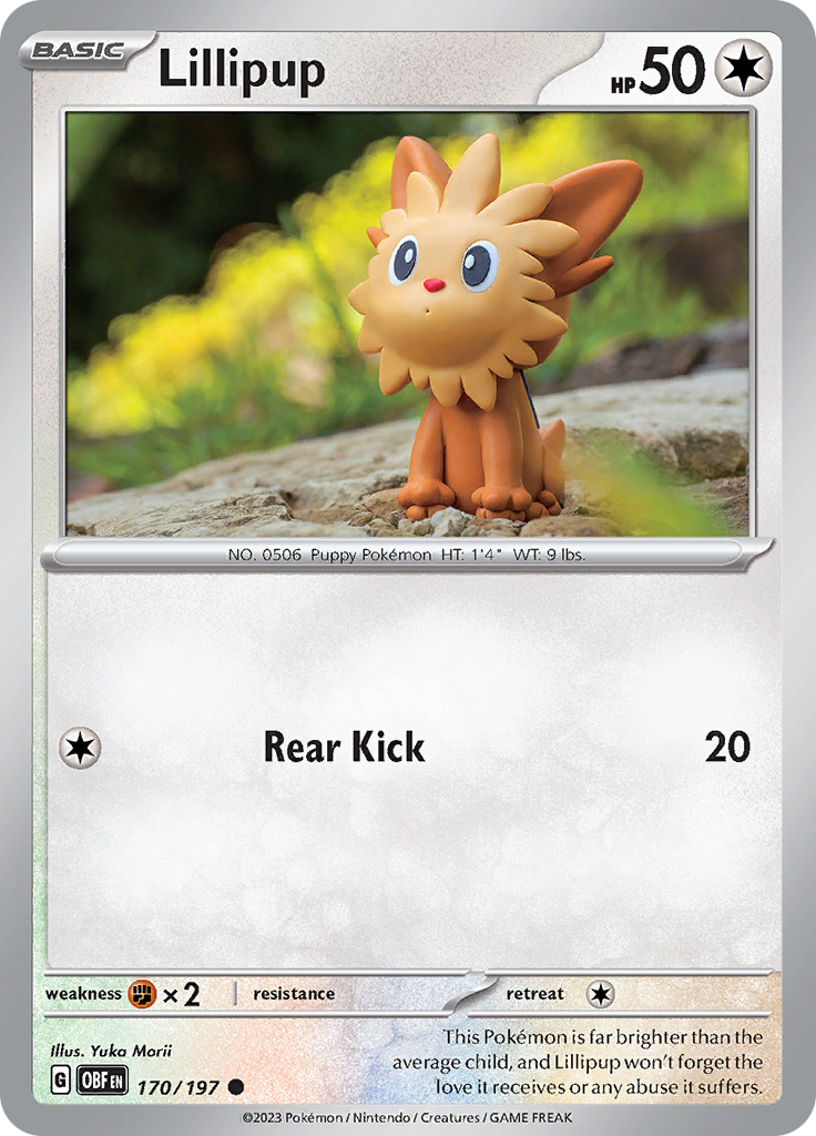 Lillipup (170/197) [Scarlet & Violet: Obsidian Flames] | Odin's Place