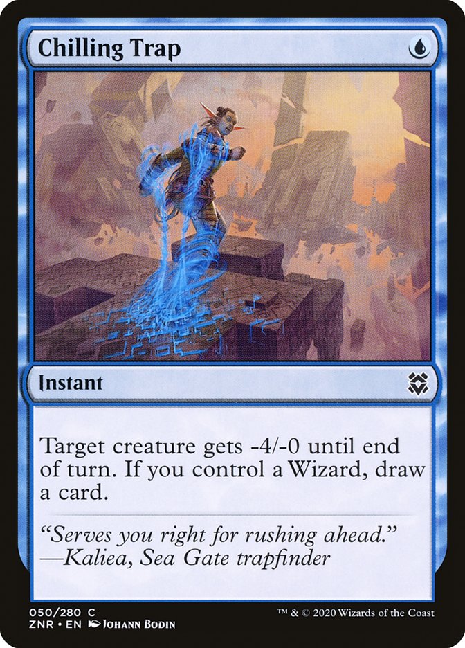 Chilling Trap [Zendikar Rising] | Odin's Place