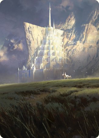 Minas Tirith Art Card [The Lord of the Rings: Tales of Middle-earth Art Series] | Odin's Place