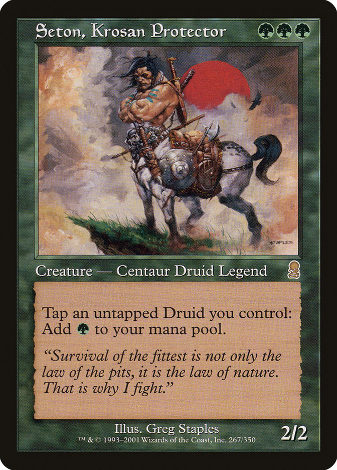 Seton, Krosan Protector (267) [Odyssey] | Odin's Place