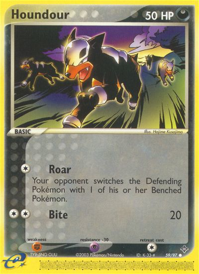 Houndour (59/97) [EX: Dragon] | Odin's Place