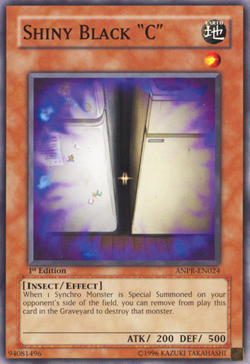 Shiny Black "C" [ANPR-EN024] Common | Odin's Place