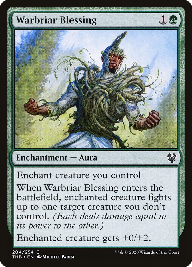 Warbriar Blessing [Theros Beyond Death] | Odin's Place