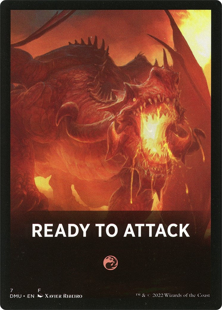 Ready to Attack Theme Card [Dominaria United Tokens] | Odin's Place