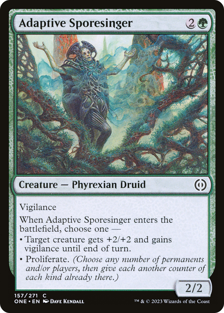 Adaptive Sporesinger [Phyrexia: All Will Be One] | Odin's Place