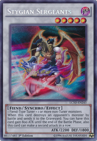 Stygian Sergeants [LC5D-EN243] Secret Rare | Odin's Place