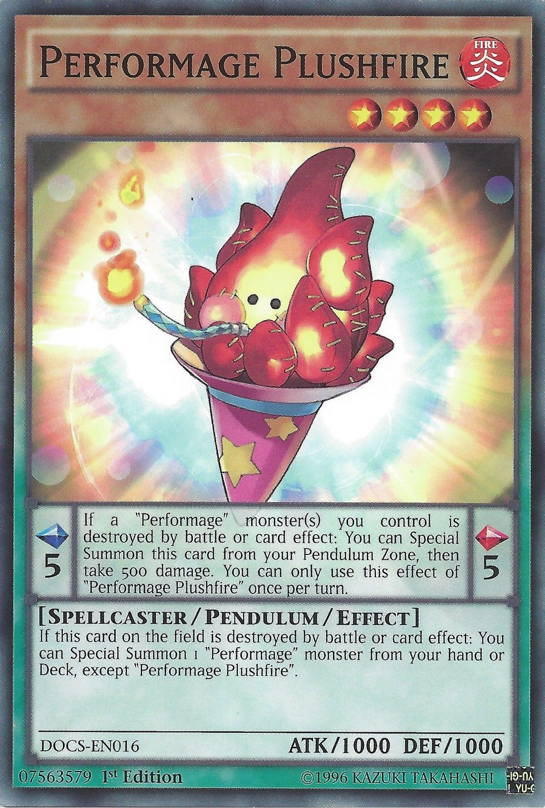 Performage Plushfire [DOCS-EN016] Common | Odin's Place