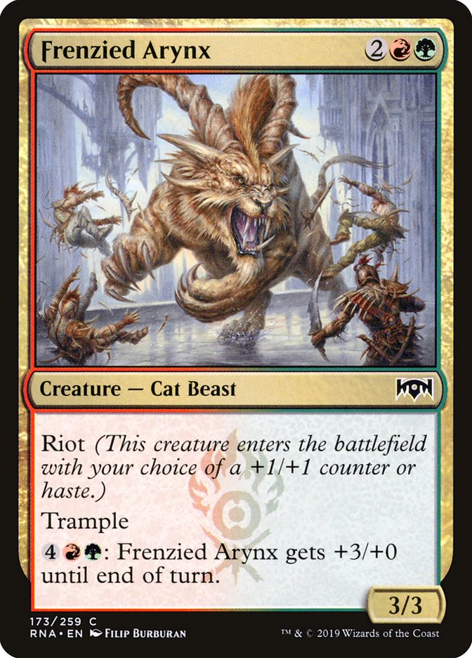 Frenzied Arynx (173) [Ravnica Allegiance] | Odin's Place