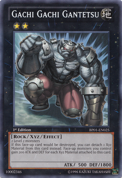Gachi Gachi Gantetsu [BP01-EN025] Rare | Odin's Place