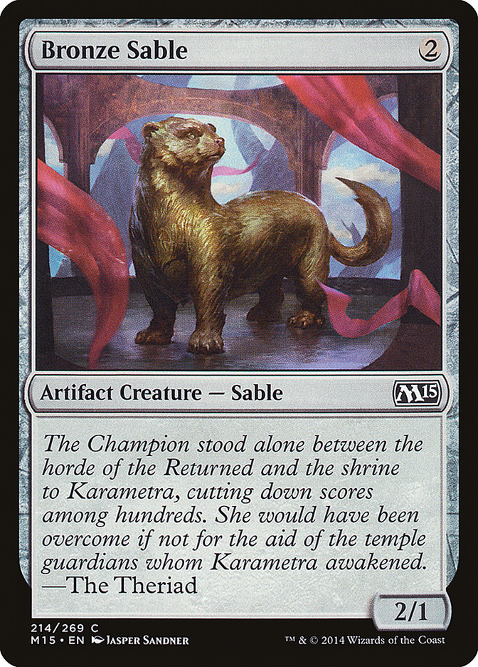 Bronze Sable (214) [Magic 2015] | Odin's Place