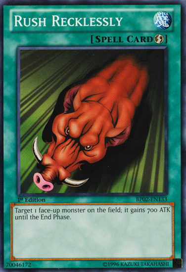 Rush Recklessly [BP02-EN133] Common | Odin's Place