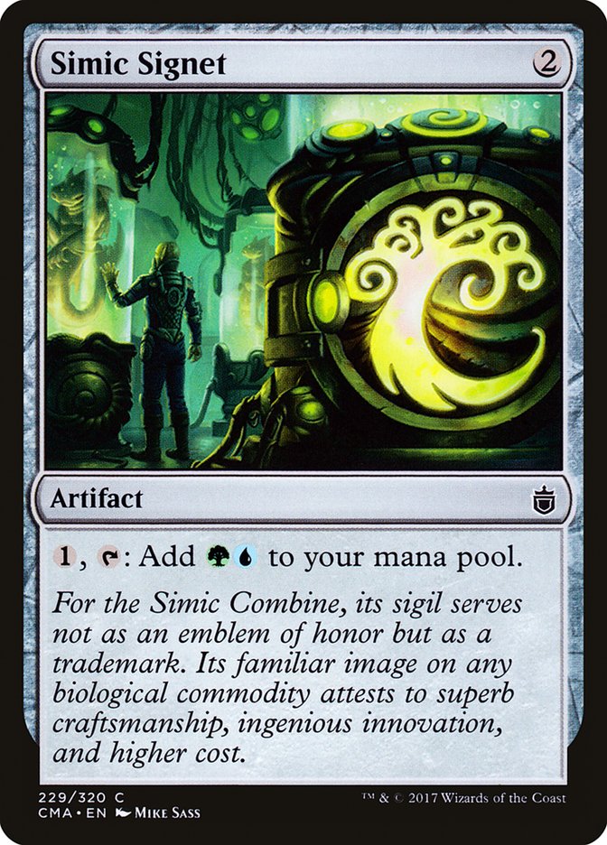 Simic Signet (229) [Commander Anthology] | Odin's Place