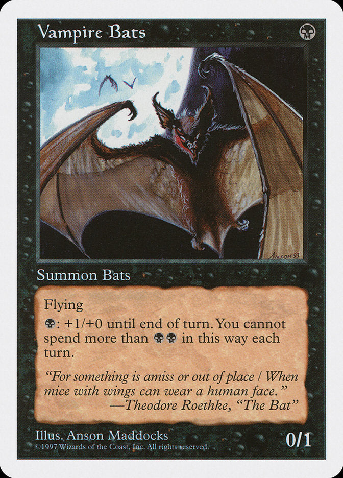 Vampire Bats (202) [Fifth Edition] | Odin's Place