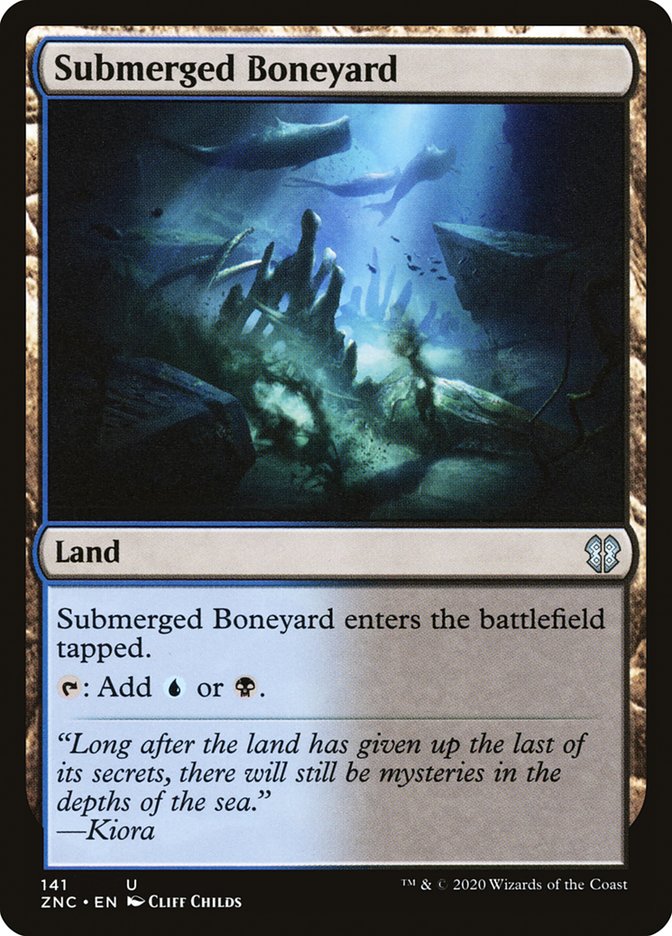 Submerged Boneyard [Zendikar Rising Commander] | Odin's Place