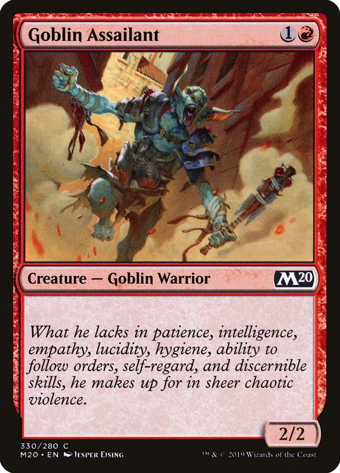 Goblin Assailant [Core Set 2020] | Odin's Place