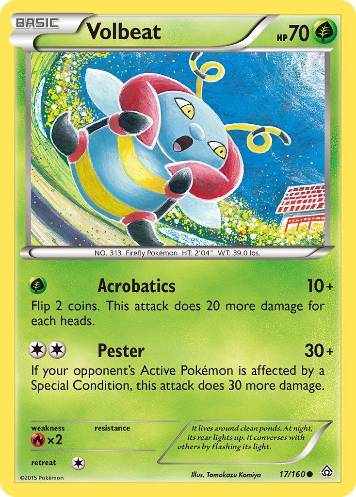 Volbeat (17/160) [XY: Primal Clash] | Odin's Place