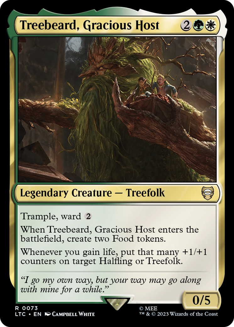 Treebeard, Gracious Host [The Lord of the Rings: Tales of Middle-Earth Commander] | Odin's Place