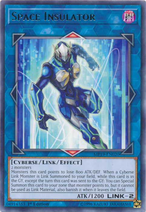 Space Insulator [MP19-EN020] Rare | Odin's Place