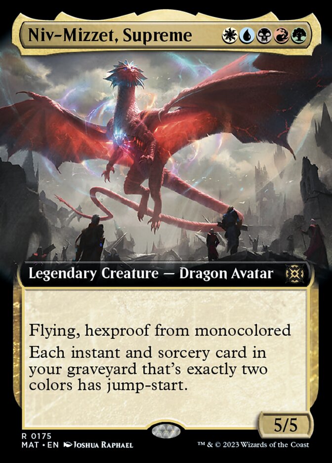 Niv-Mizzet, Supreme (Extended Art) [March of the Machine: The Aftermath] | Odin's Place