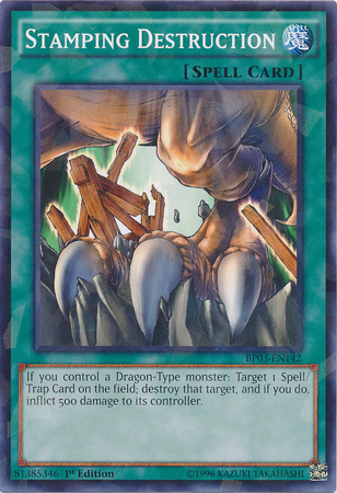 Stamping Destruction [BP03-EN142] Shatterfoil Rare | Odin's Place