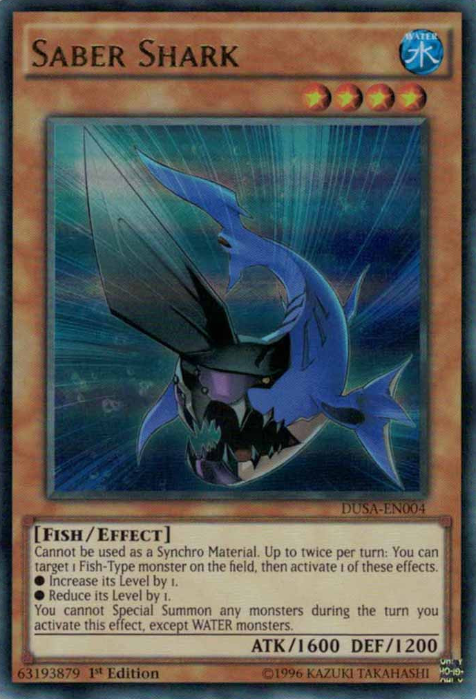 Saber Shark [DUSA-EN004] Ultra Rare | Odin's Place