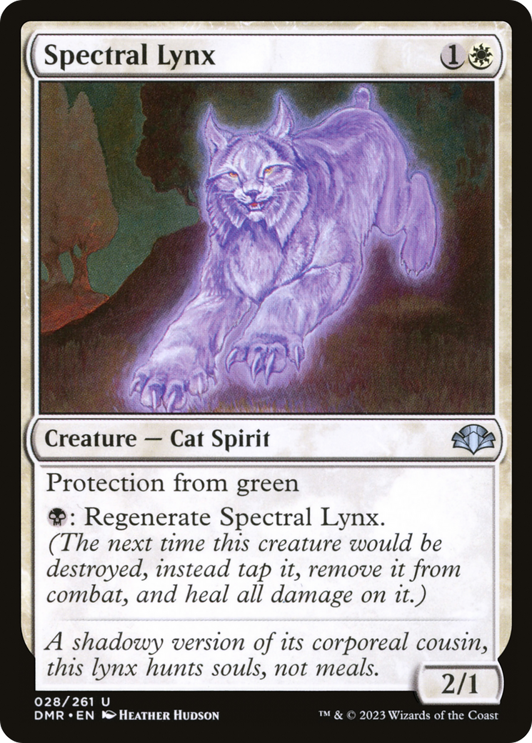 Spectral Lynx [Dominaria Remastered] | Odin's Place