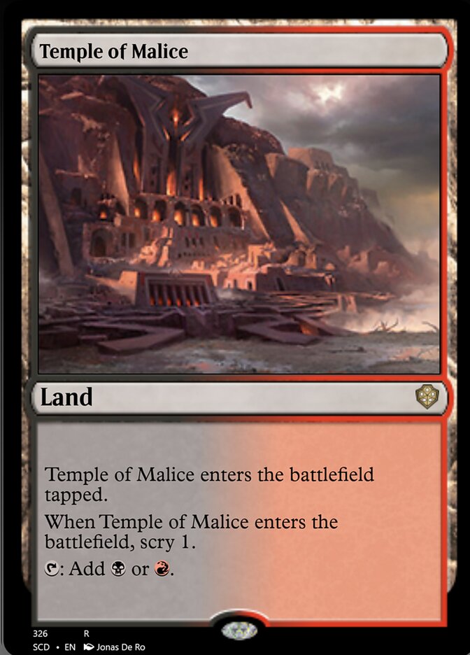 Temple of Malice [Starter Commander Decks] | Odin's Place