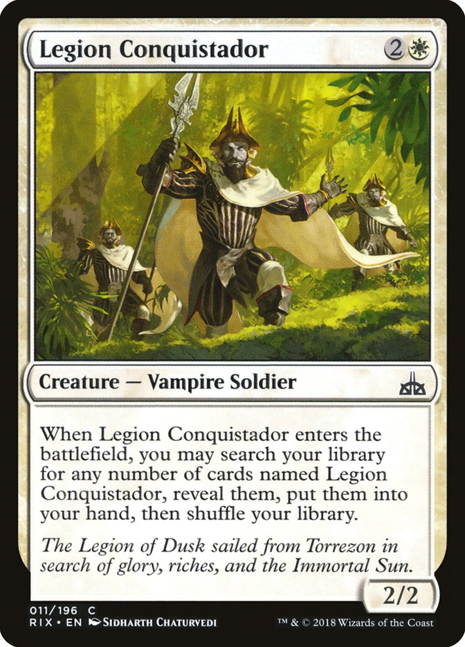 Legion Conquistador (11) [Rivals of Ixalan] | Odin's Place