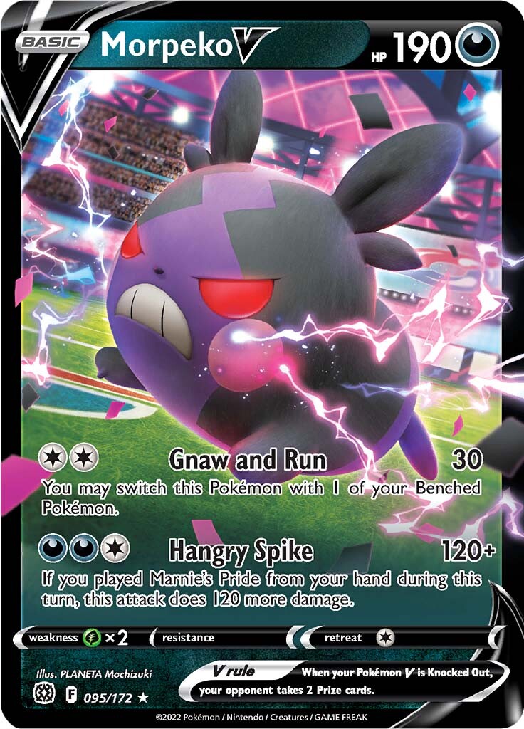 Morpeko V (095/172) [Sword & Shield: Brilliant Stars] | Odin's Place