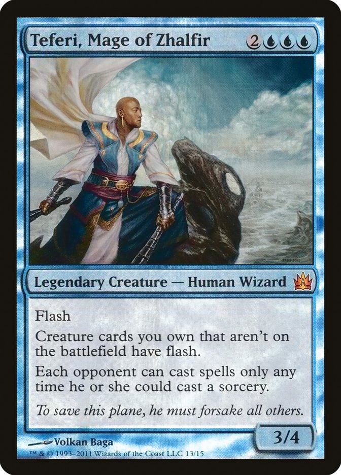 Teferi, Mage of Zhalfir (13) [From the Vault: Legends] | Odin's Place