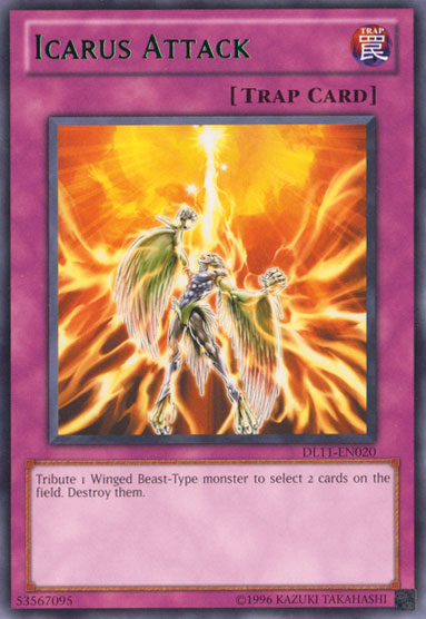 Icarus Attack (Green) [DL11-EN020] Rare | Odin's Place