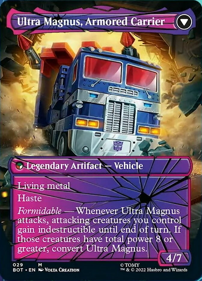 Ultra Magnus, Tactician // Ultra Magnus, Armored Carrier (Shattered Glass) [Transformers] | Odin's Place
