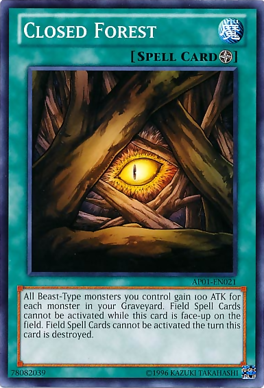 Closed Forest [AP01-EN021] Common | Odin's Place