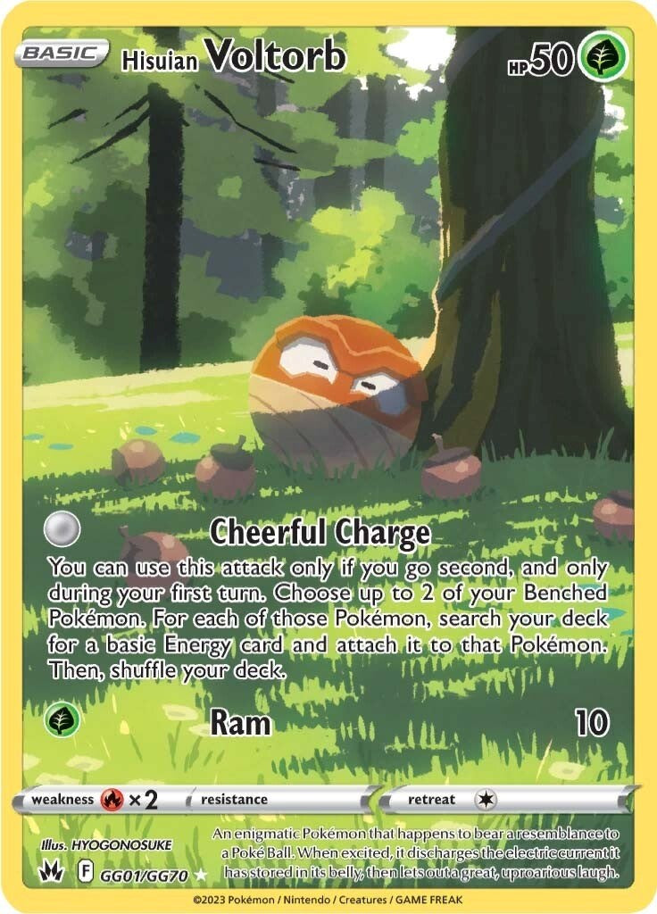 Hisuian Voltorb (GG01/GG70) [Sword & Shield: Crown Zenith] | Odin's Place