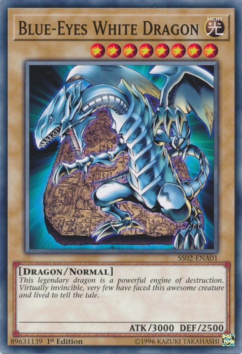 Blue-Eyes White Dragon [SS02-ENA01] Common | Odin's Place