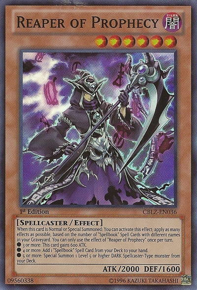 Reaper of Prophecy [CBLZ-EN036] Super Rare | Odin's Place